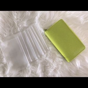 Filofax Wallet Saffiano in color Pear